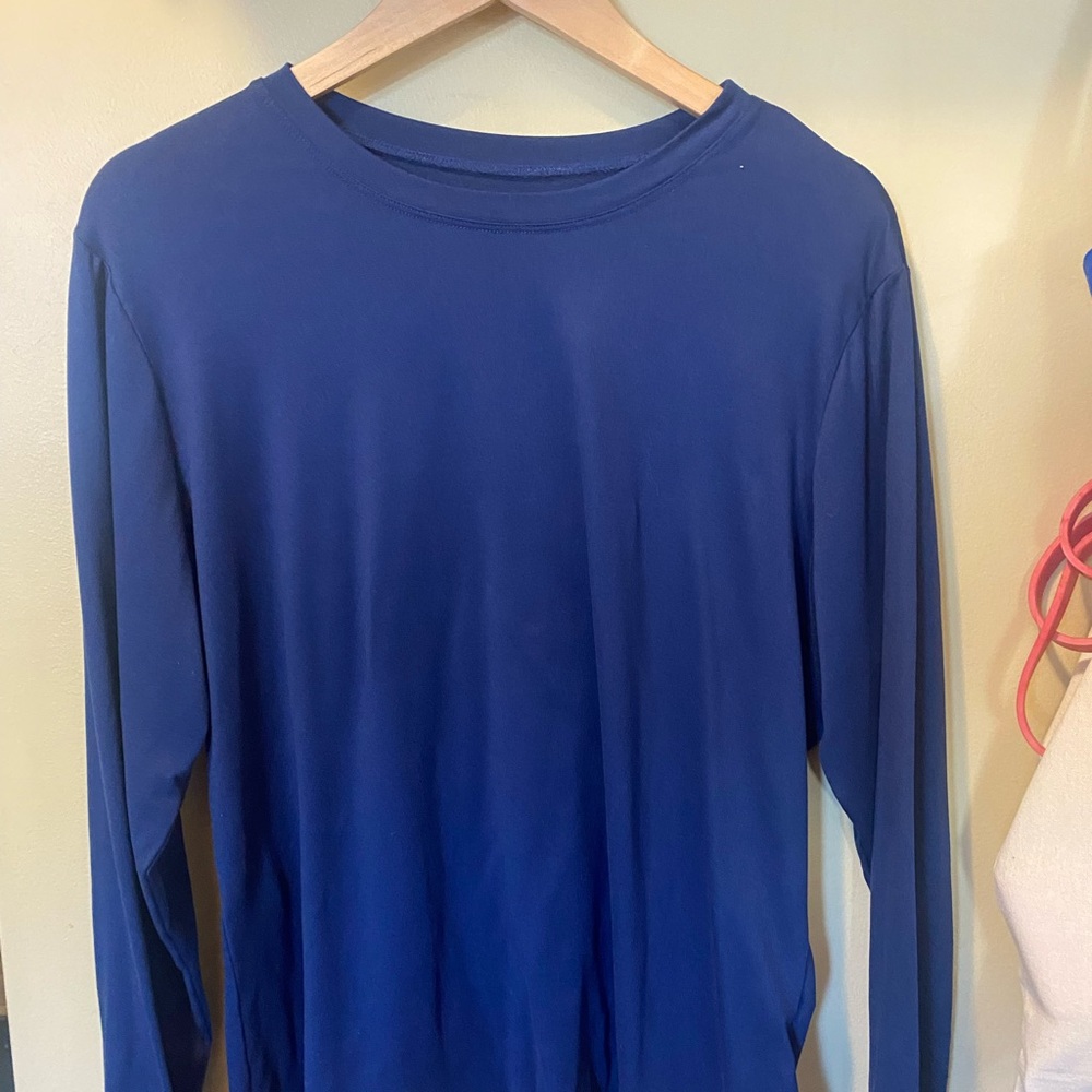 Cherokee Navy Long Sleeve Under scrub Shirt